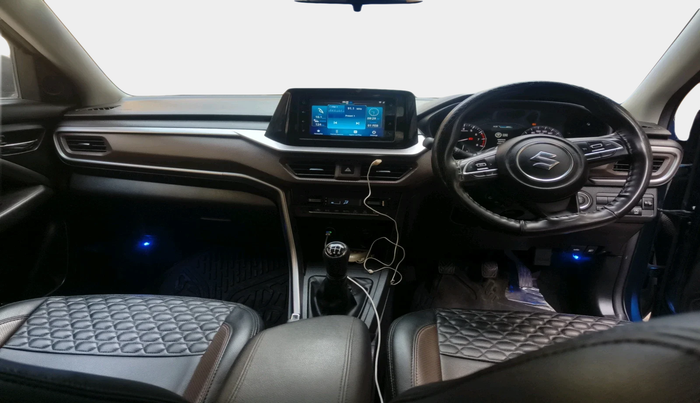 2023 Maruti BREZZA ZXI SMART HYBRID , Petrol, Manual, 33,126 km, interior