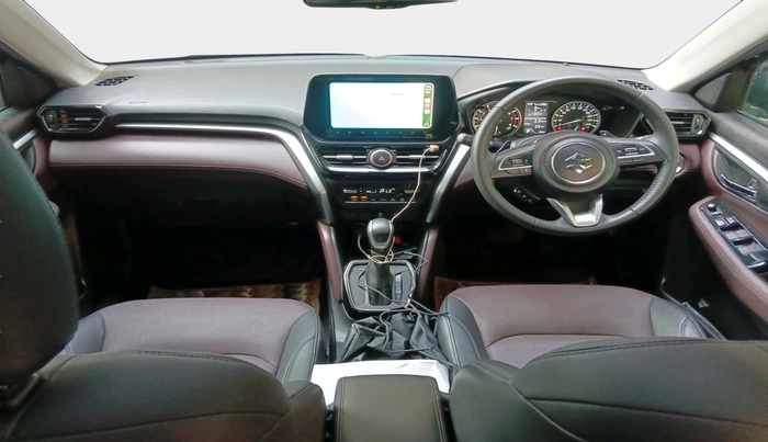 2023 Maruti Grand Vitara ALPHA SMART HYBRID AT, Petrol, Automatic, 1,398 km, interior