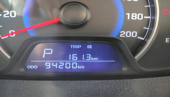 2016 Hyundai Grand i10 ASTA (O) AT 1.2 KAPPA VTVT, Petrol, Automatic, 94,200 km, interior