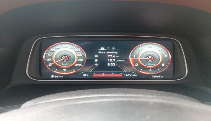 2023 Hyundai ALCAZAR PLATINUM 1.5 MT 7STR, Diesel, Manual, 36,063 km, interior