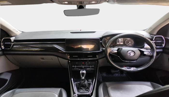 2021 Skoda KUSHAQ STYLE 1.0L TSI AT, Petrol, Automatic, 4,763 km, interior