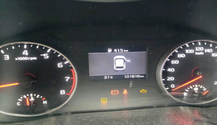 2020 KIA SELTOS HTX 1.5 PETROL, Petrol, Manual, 1,01,816 km, interior