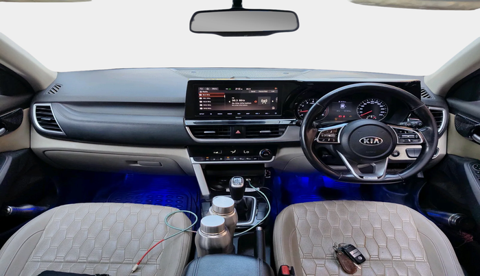 2020 KIA SELTOS HTX 1.5 PETROL, Petrol, Manual, 1,01,816 km, interior