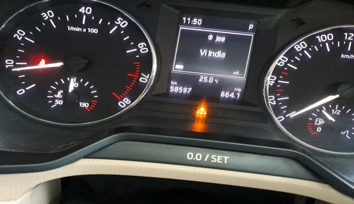 2016 Skoda Octavia STYLE PLUS AT 1.8 TSI, Petrol, Automatic, 58,597 km, interior