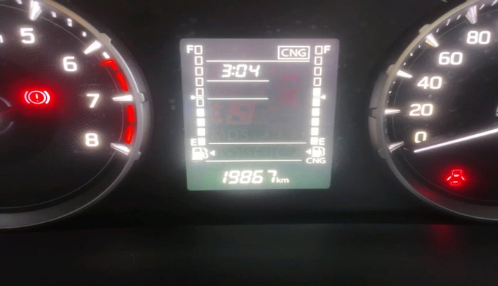2023 Maruti BREZZA LXI S- CNG, Petrol, Manual, 19,867 km, interior