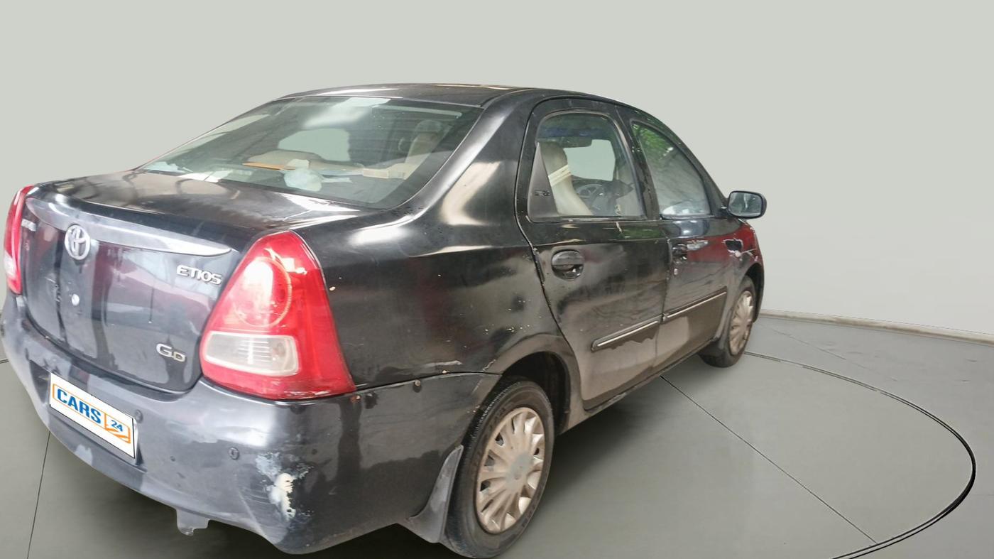 2012 Toyota Etios GD, Diesel, Manual, 2,00,508 km, exterior