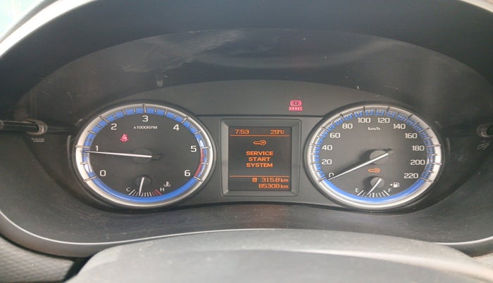 2016 Maruti S Cross ZETA 1.3, Diesel, Manual, 85,308 km, interior