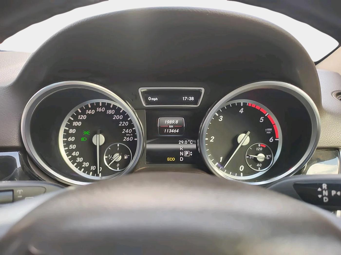 2012 Mercedes Benz Ml Class 250 CDI, Diesel, Automatic, 1,13,464 km, interior