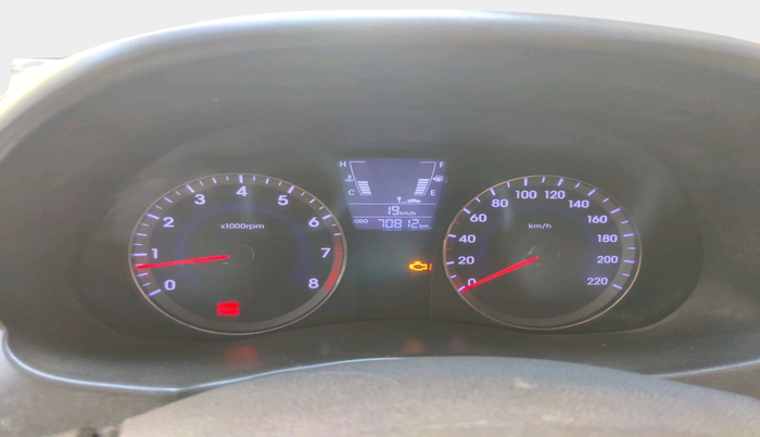 2012 Hyundai Verna FLUIDIC 1.6 VTVT, Petrol, Manual, 70,812 km, interior