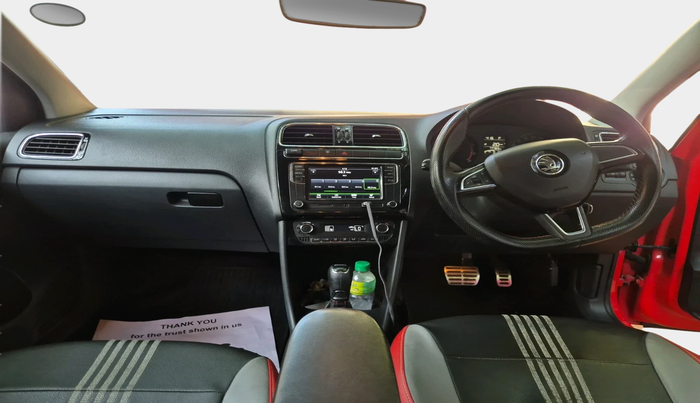 2019 Skoda Rapid STYLE 1.6 MPI AT, Petrol, Automatic, 77,783 km, interior