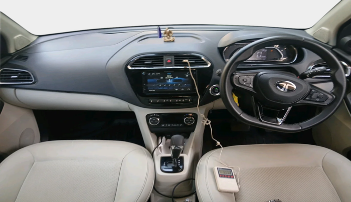 2024 Tata TIGOR XZA PLUS PETROL, Petrol, Automatic, 8,792 km, interior