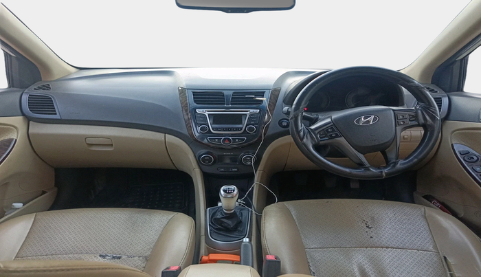 2015 Hyundai Verna FLUIDIC 1.6 CRDI SX, Diesel, Manual, 2,25,169 km, interior