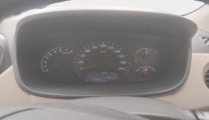2014 Hyundai Xcent S 1.2, Petrol, Manual, 1,14,931 km, interior