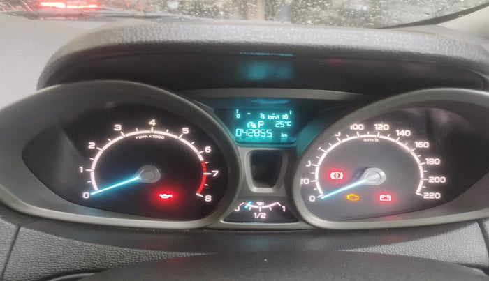 2015 Ford Ecosport TITANIUM 1.5L PETROL AT, Petrol, Automatic, 42,855 km, interior