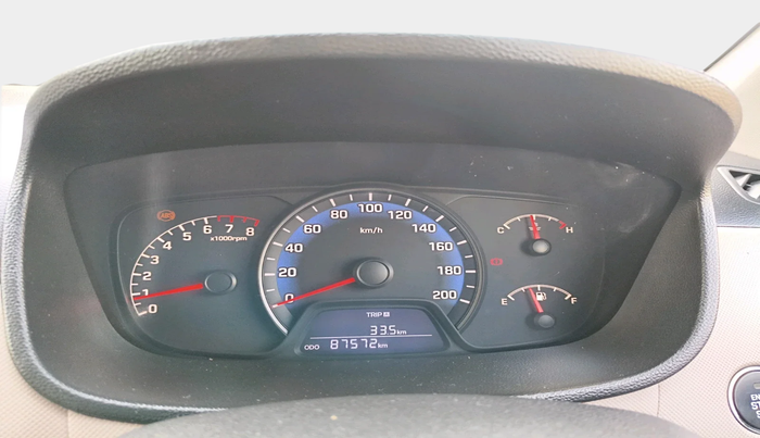 2014 Hyundai Xcent SX 1.2 (O), Petrol, Manual, 87,572 km, interior