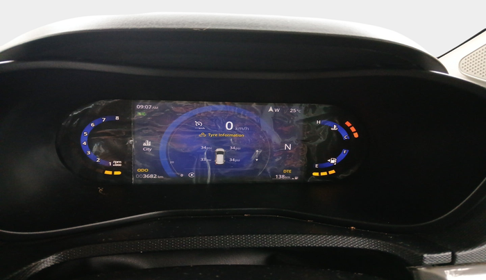 2024 Tata NEXON CREATIVE+ AMT 1.2 PETROL, Petrol, Automatic, 3,682 km, interior