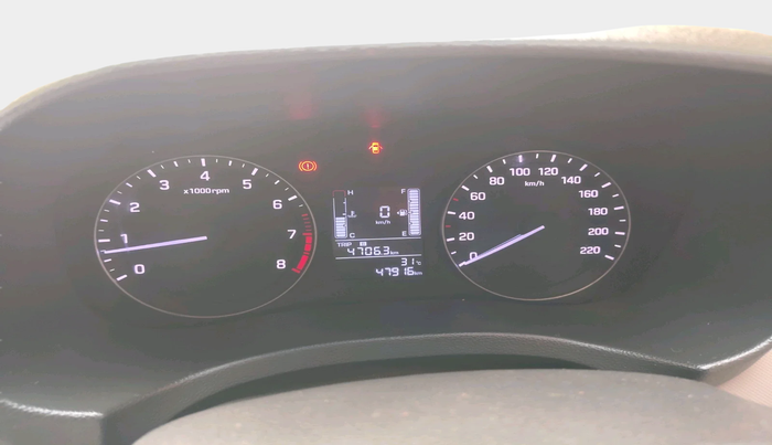 2016 Hyundai Creta SX PLUS 1.6 PETROL, Petrol, Manual, 47,916 km, interior