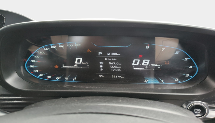 2021 Hyundai NEW I20 ASTA (O) 1.0 TURBO GDI DCT, Petrol, Automatic, 55,840 km, interior