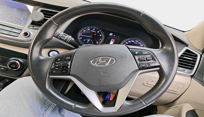 2018 Hyundai Tucson GLS 2WD AT PETROL, Petrol, Automatic, 43,481 km, interior