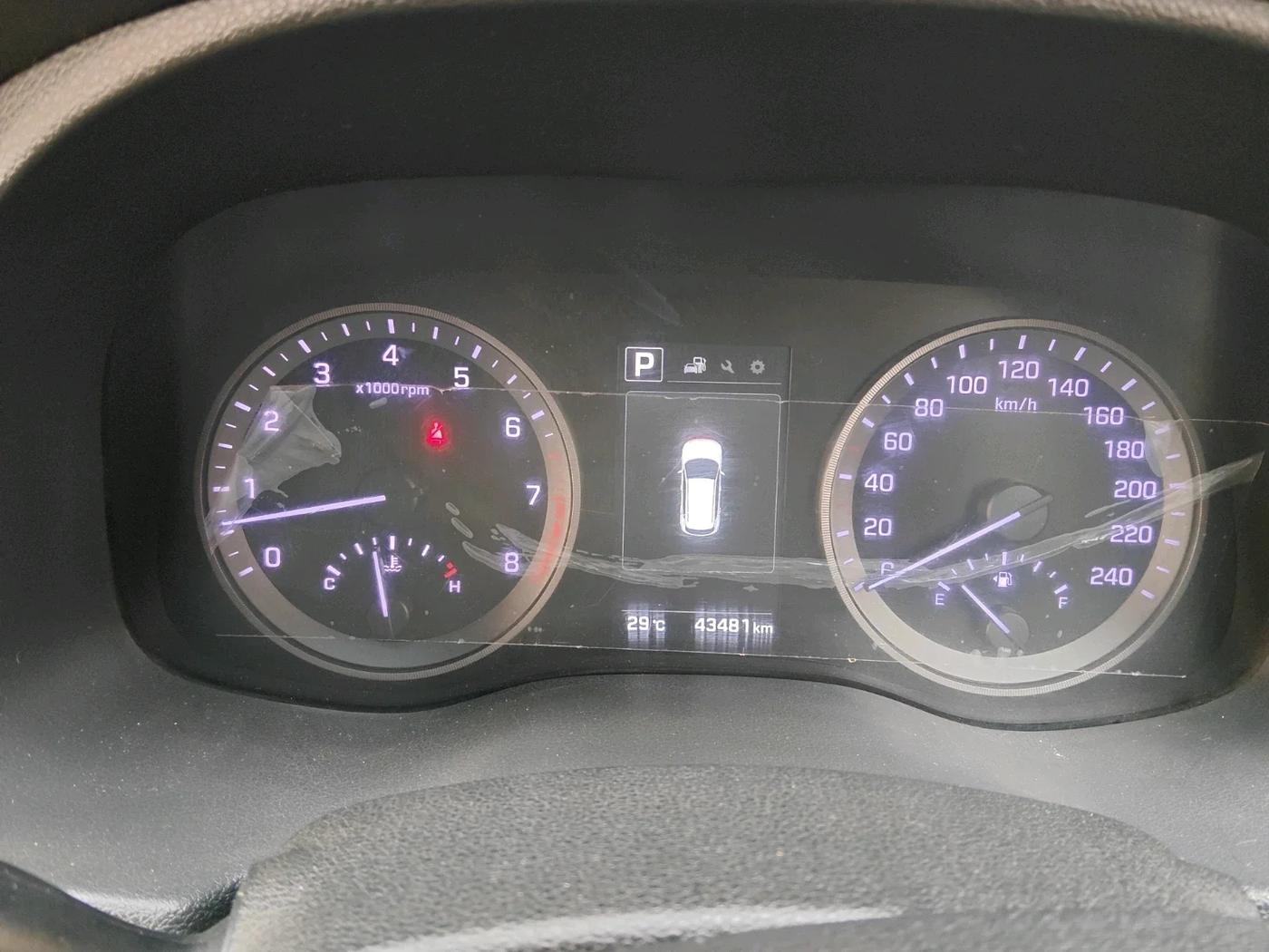 2018 Hyundai Tucson GLS 2WD AT PETROL, Petrol, Automatic, 43,481 km, interior