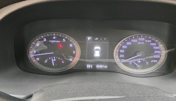 2018 Hyundai Tucson GLS 2WD AT PETROL, Petrol, Automatic, 43,481 km, interior