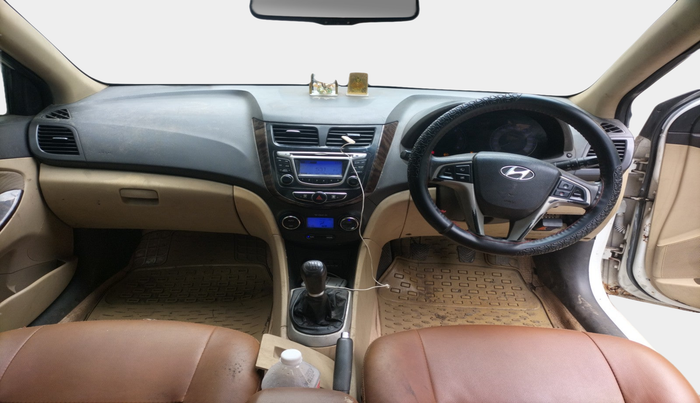 2012 Hyundai Verna FLUIDIC 1.6 CRDI SX, Diesel, Manual, 90,002 km, interior