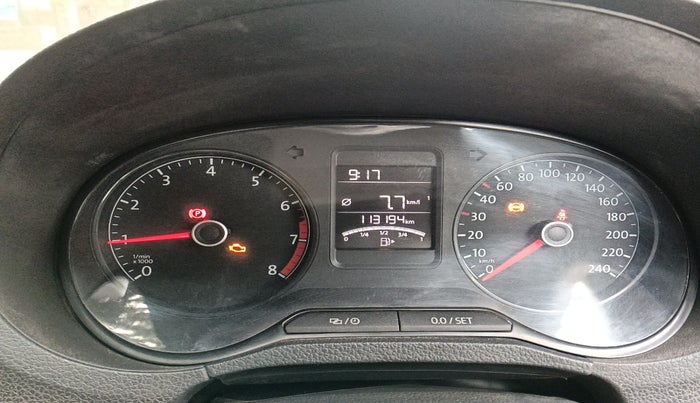 2019 Volkswagen Polo HIGHLINE PLUS 1.0, Petrol, Manual, 1,13,194 km, interior