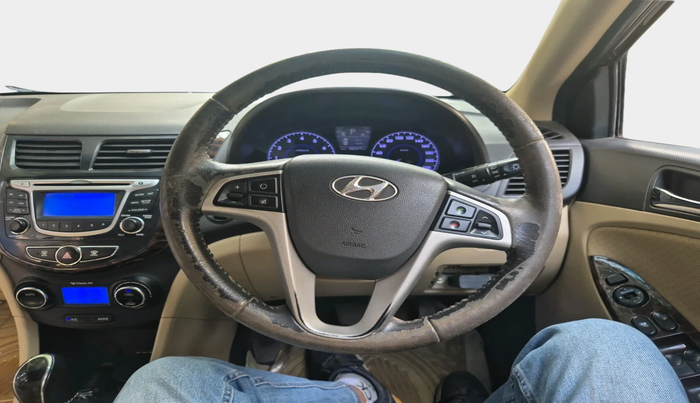 2013 Hyundai Verna FLUIDIC 1.6 VTVT SX AT, Petrol, Automatic, 48,377 km, interior