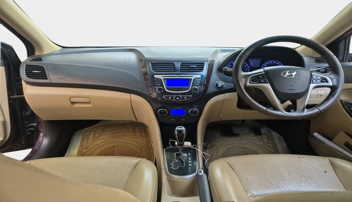 2013 Hyundai Verna FLUIDIC 1.6 VTVT SX AT, Petrol, Automatic, 48,377 km, interior
