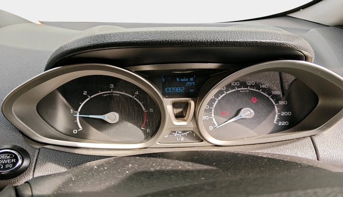 2017 Ford Ecosport TITANIUM 1.5L DIESEL, Diesel, Manual, 1,00,982 km, interior