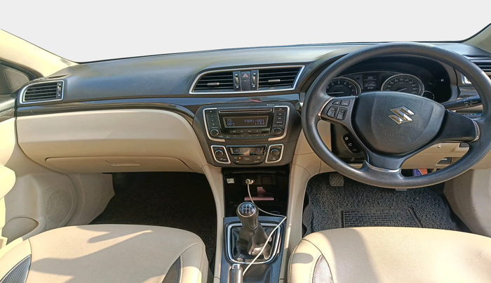 2017 Maruti Ciaz DELTA 1.4 MT PETROL, Petrol, Manual, 1,21,395 km, interior