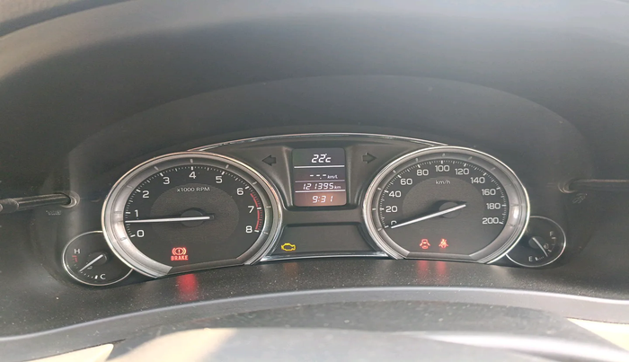 2017 Maruti Ciaz DELTA 1.4 MT PETROL, Petrol, Manual, 1,21,395 km, interior