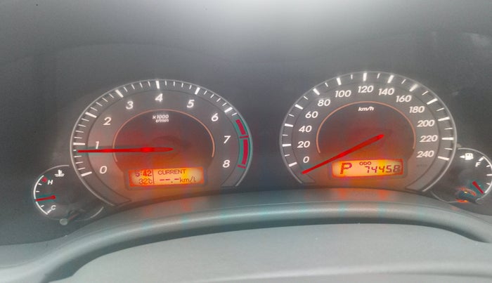 2010 Toyota Corolla Altis VL AT PETROL, Petrol, Automatic, 1,07,690 km, interior