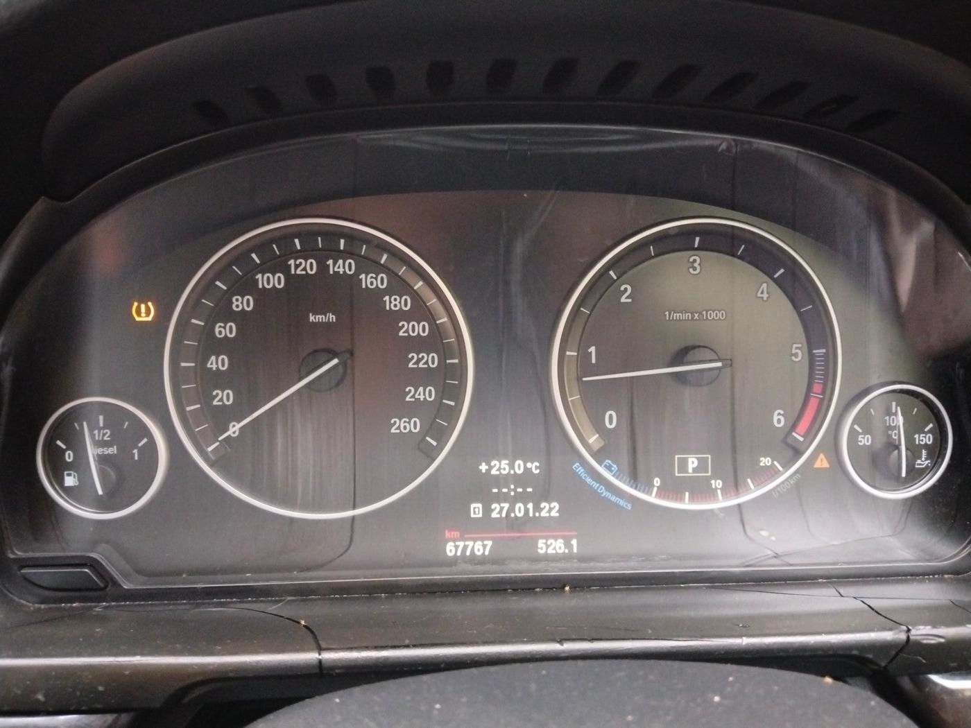 2010 BMW 5 Series 525D, Diesel, Automatic, 67,767 km, interior