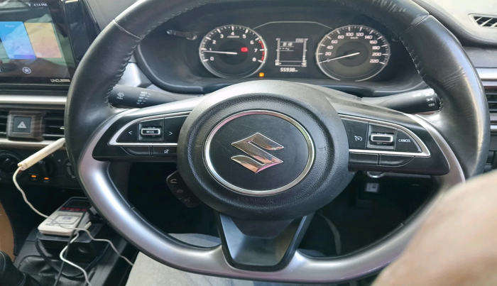 2023 Maruti BREZZA LXI S- CNG, Petrol, Manual, 55,938 km, interior