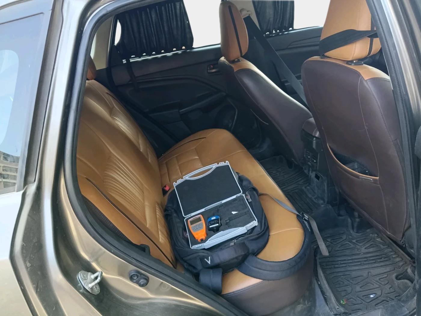 2023 Maruti BREZZA LXI S- CNG, CNG, Manual, 55,938 km, interior