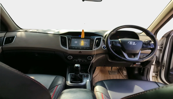 2017 Hyundai Creta SX PLUS AT 1.6 DIESEL, Diesel, Automatic, 1,15,376 km, interior