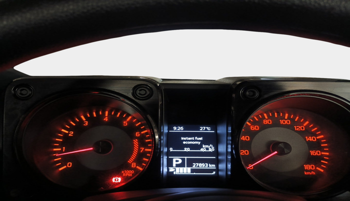 2023 Maruti JIMNY ZETA ALL GRIP PRO AT, Petrol, Automatic, 27,893 km, interior