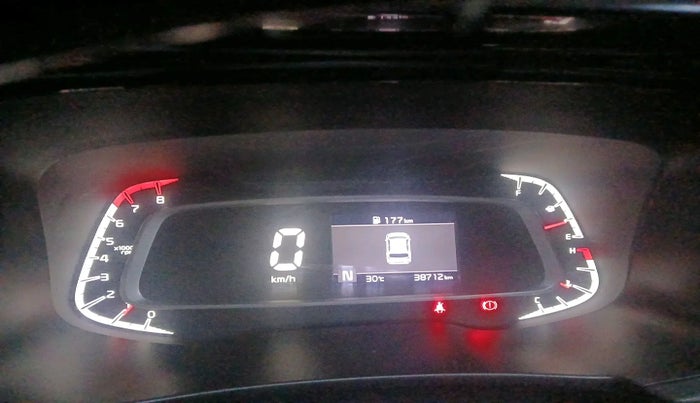 2020 KIA SONET HTX 1.0 IMT, Petrol, Manual, 38,712 km, interior