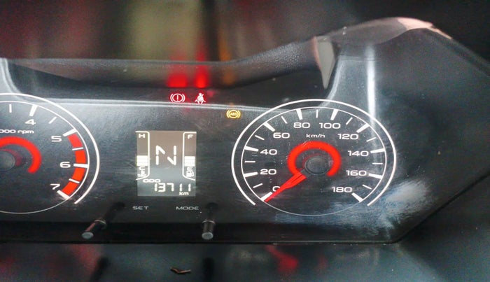 2017 Mahindra Kuv100 K4 6 STR, Petrol, Manual, 13,711 km, interior