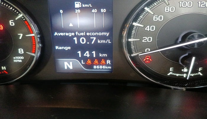 2024 Toyota Glanza V AMT, Petrol, Automatic, 8,686 km, interior