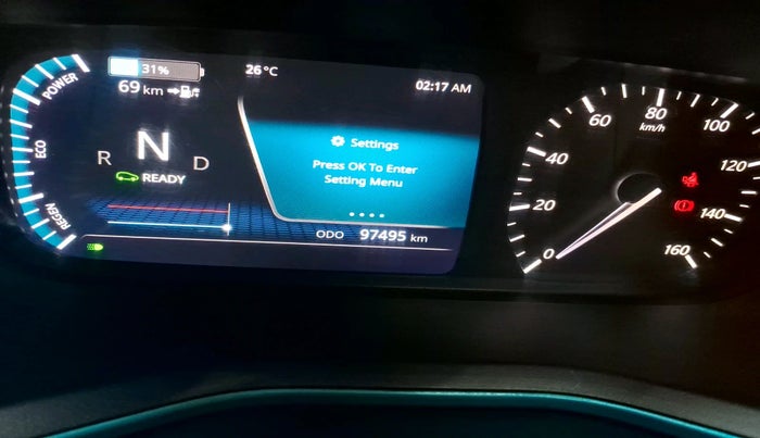 2021 Tata NEXON EV XZ PLUS, Electric, Automatic, 97,495 km, interior