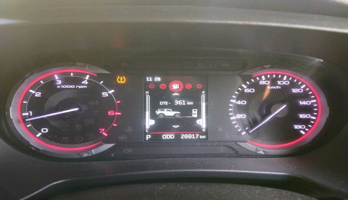 2021 Mahindra Thar LX PETROL HT 4WD AT, Petrol, Automatic, 26,917 km, interior