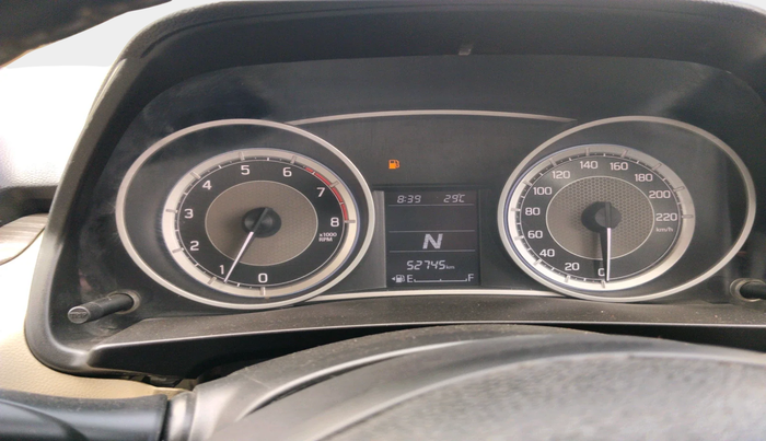 2022 Maruti Dzire VXI AMT, Petrol, Automatic, 52,745 km, interior