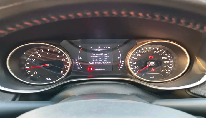 2017 Jeep Compass LIMITED 1.4 PETROL AT, Petrol, Automatic, 40,497 km, interior