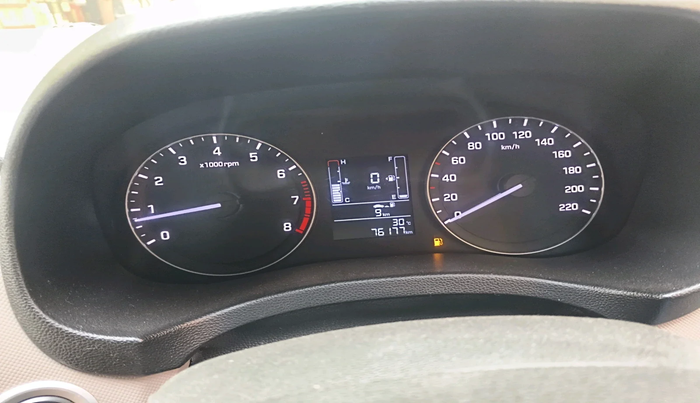 2018 Hyundai Creta SX 1.6 PETROL, Petrol, Manual, 76,177 km, interior