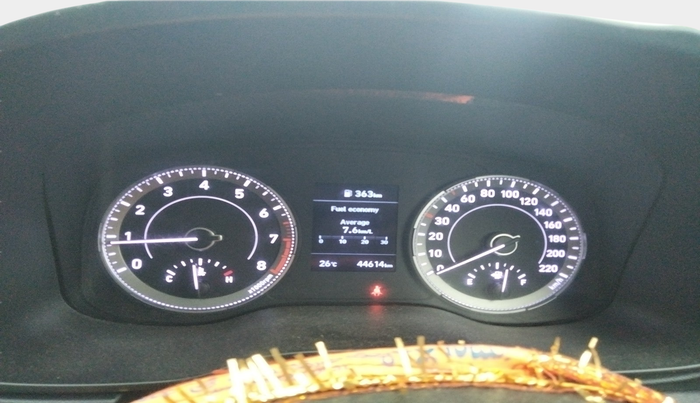 2020 Hyundai VENUE SX 1.0 (O) TURBO, Petrol, Manual, 44,614 km, interior