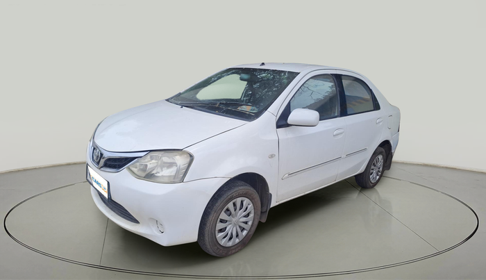 2011 Toyota Etios G, Petrol, Manual, 75,221 km, exterior