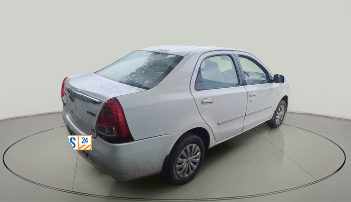 2011 Toyota Etios G, Petrol, Manual, 75,221 km, exterior