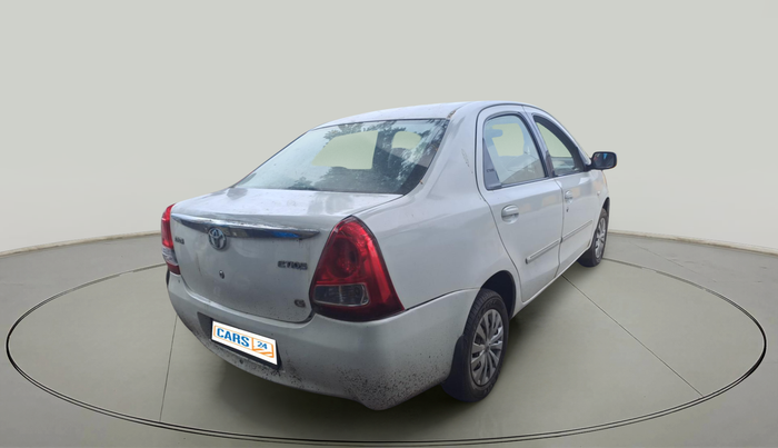 2011 Toyota Etios G, Petrol, Manual, 75,221 km, exterior